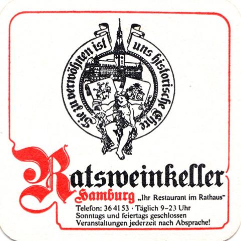 hamburg hh-hh holsten gasthaus 1b (quad185-ratsweinkeller-schwarzrot) 